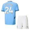 Maglia ufficiale Manchester City Gvardiol 24 Casa 2024-25 per Bambino